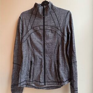 Lululemon Gray Zip-Up Shell Jacket